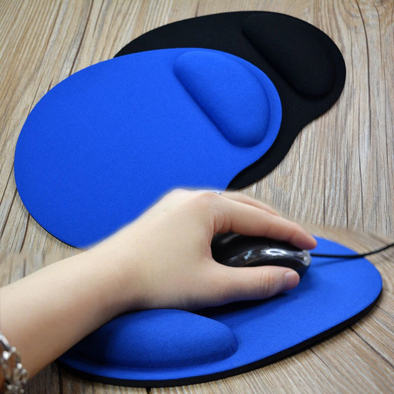 Office Work Mousepad With Gel Wrist Support Ergonomic Gaming Desktop Computer Laptop Tablet Mouse Pad Wrist Rest Drop Shipping